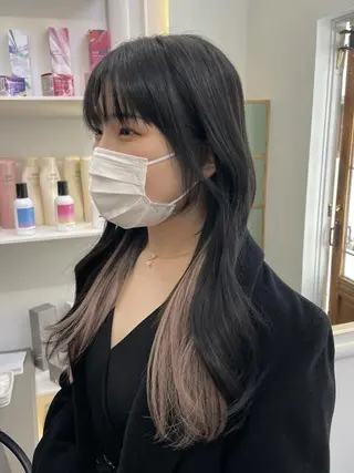 ロング 吉村 憂々のヘアスタイル