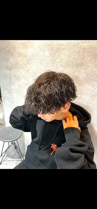 パーマ メンズ 🔥メンズカット＋ パーマの達人🔥のヘアスタイル