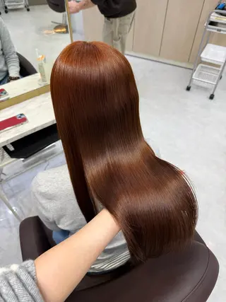 ロング カラー ヘアアレンジ 💗横浜美容室 💗HARUNAのヘアスタイル