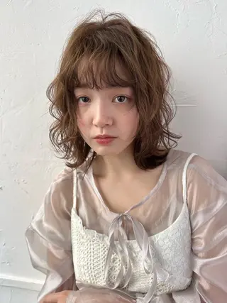 パーマ 谷口 真衣のヘアスタイル