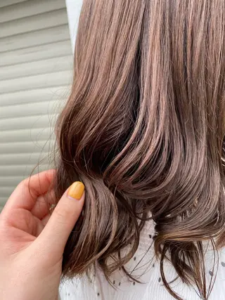ミディアム カラー お任せヘア☘️☘️ 及川渚のヘアスタイル