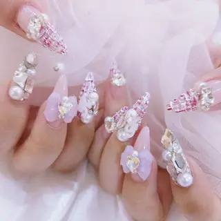 ネイル 梅田🦄中崎町🩵 u n o 0 1のネイルデザイン