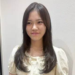 ロング fuyuna レイヤーカット🖤のヘアスタイル