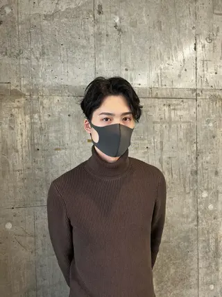 ショート カラー パーマ メンズ メンズパーマ /SUNAOのヘアスタイル