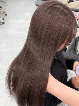 セミロング カラー 似合わせstyle ❤︎misaki❤︎のヘアスタイル