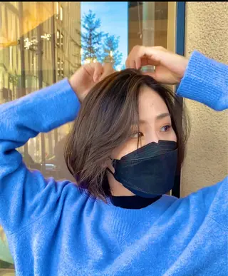 ミディアム MAAT所属 AKANEのヘアスタイル