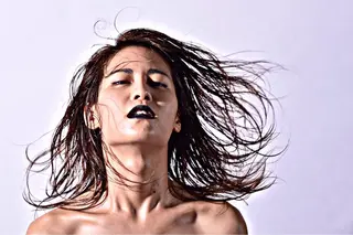 ミディアム ヘアアレンジ アンドウ ユウ/ レイヤーカット/韓国のヘアスタイル