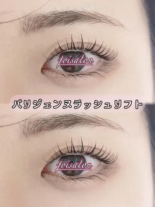マツエク・マツパ foisalon 大久保店のマツエク・マツパデザイン