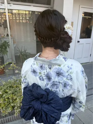 ロング ヘアアレンジ 美髪× ヘアセット✨Araiのヘアスタイル