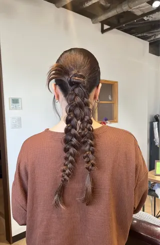 ヘアアレンジ 奥野 涼香のヘアスタイル