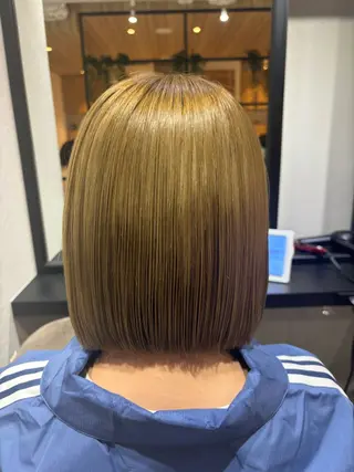 ショート ✨似合わせボブ✨ 縮毛矯正のヘアスタイル