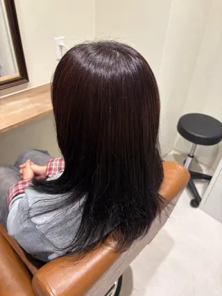セミロング カラー GUEST ヒロキのヘアスタイル