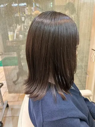ミディアム 立石 タテイシのヘアスタイル