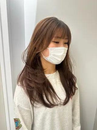 ロング 韓国ヘアメンズ・レデ ィース特化ミクのヘアスタイル