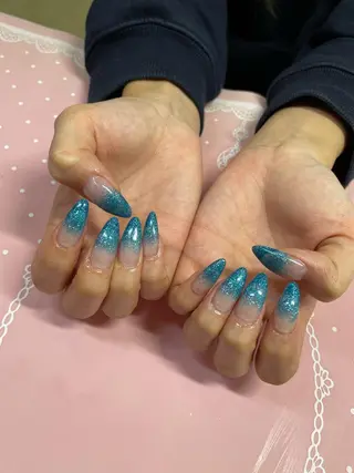 ミディアム ネイル 《LB》ラブリエ Nail&eyeのマツエク・マツパデザイン