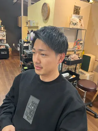 ショート メンズ 髪質改善特化 長澤友哉のヘアスタイル