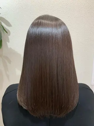 セミロング LINO west 髪質改善サロン🏝のヘアスタイル