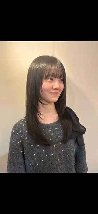 ロング aisa ／札幌／艶カラー🎀のヘアスタイル