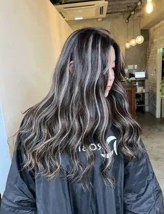 ロング カラー ROBIN所属・指名数No.1 /NAOYAのヘアスタイル