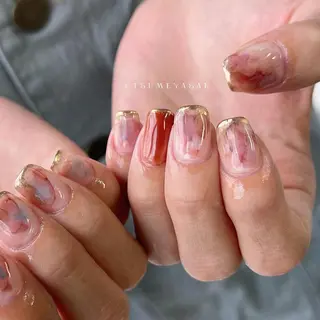 ネイル わたなべ ちかのネイルデザイン