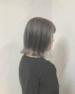 ショート カラー ヘアアレンジ GiseL天神カラー 髪質改善/ブリーチのヘアスタイル