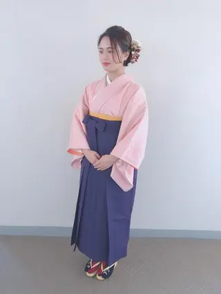 ヘアアレンジ 谷口ゆめ/縮毛矯正/ 大人女子/眉ワックスのヘアスタイル