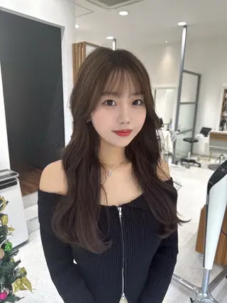 ロング 池田 健汰のヘアスタイル