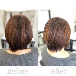 ショート SUGAMI白髪ぼかしと髪質改善の専門店所属・SUGAMI ✴︎ Hikariのヘアスタイル