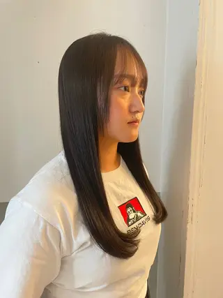 ロング カラー 福岡美容室【pia】 タイヘイのヘアスタイル