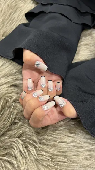 ネイル 韓国🩶Y2Kネイル 💫くれはのネイルデザイン