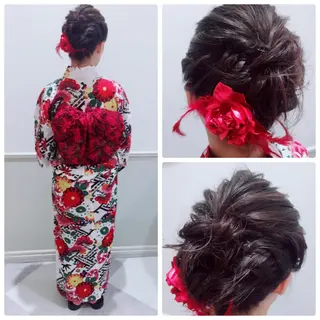ヘアアレンジ 坂元 智信のヘアスタイル