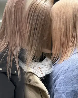 ミディアム カラー メンズ多数⚡ブリーチ 特化💚Acchonのヘアスタイル