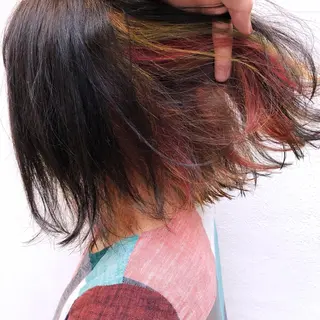ショート カラー 髪質改善/艶髪 やまなかのヘアスタイル