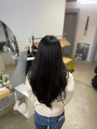 ロング cuore/ みく/艶カラーのヘアスタイル