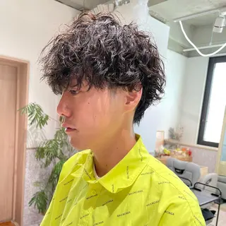 パーマ メンズ メンズ指名no'1 佐藤　亘のヘアスタイル