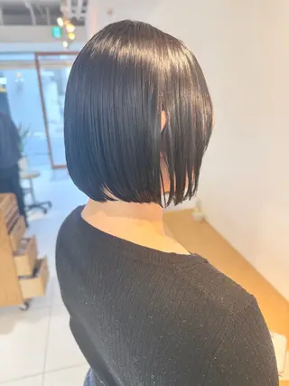 ショート カラー 安永 涼のヘアスタイル