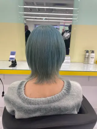 ショート カラー 🦋色落ち綺麗カラー メンズYUZU🦋‪のヘアスタイル