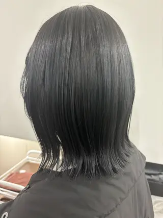 ショート カラー misa🫧ナチュラ ル縮毛矯正/髪質改善のヘアスタイル