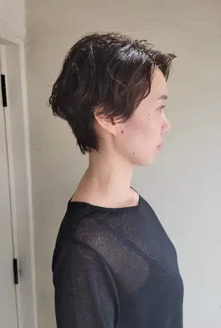 ショート パーマ coii コイ【原宿/表参道】のヘアスタイル