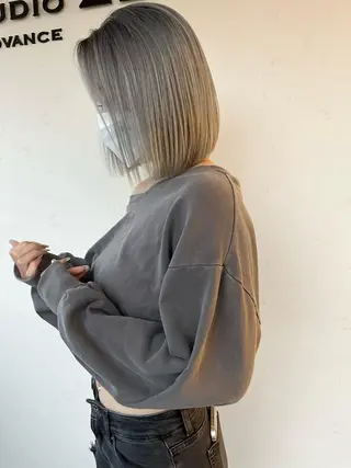 ショート カラー ➖石江 雷蔵➖のヘアスタイル