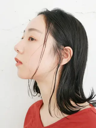 パーマ セミロング 🌸銀座一丁目/美髪 矯正🌸山田 隆介のヘアスタイル