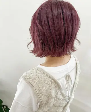 ショート カラー Kazaoka Saraのヘアスタイル