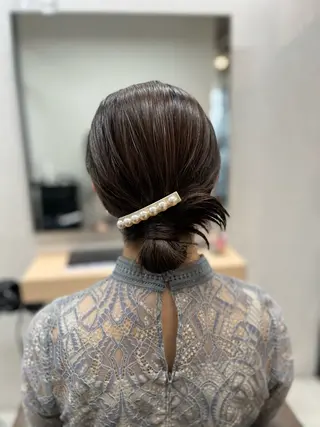 ミディアム 🌟天王寺ヘアセット 🥑アレンジ師🌟のヘアスタイル