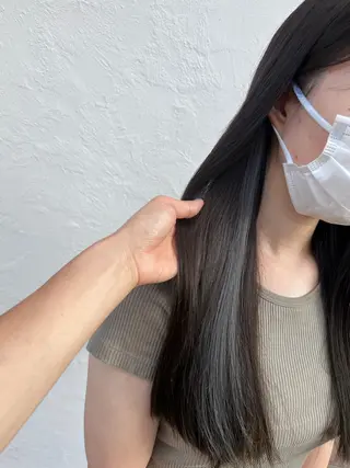 ロング カラー 💎髪質改善💎 西森千夏のヘアスタイル