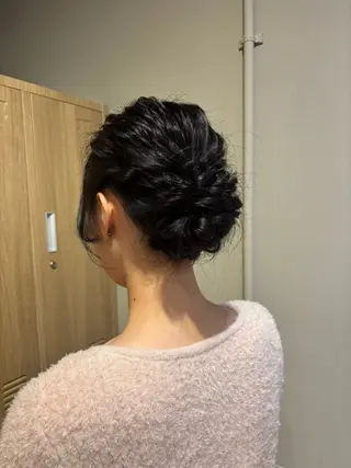 ヘアアレンジ オリーブ🎶アッシュ グレージュちひろ🧸のヘアスタイル