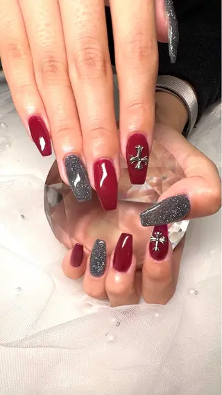 ネイル SAYUKI/韓国 /ワンホン/キラキラのネイルデザイン