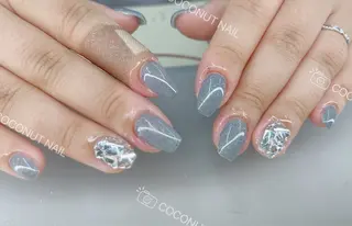 ネイル 神田 ココナッツのネイルデザイン