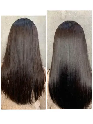 ロング プルエクステで憧れの ロングヘアに✨蛇石のヘアスタイル