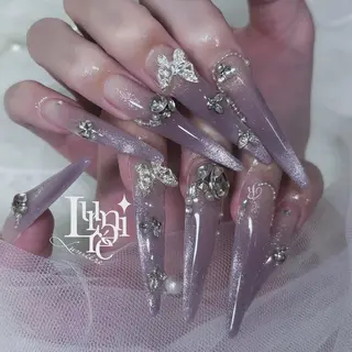 ネイル Lumière｜ ロング｜ワンホンのネイルデザイン