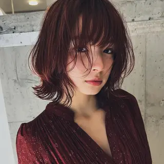 カラー ブリーチなし透明感 カラー✨横山 佳希のヘアスタイル